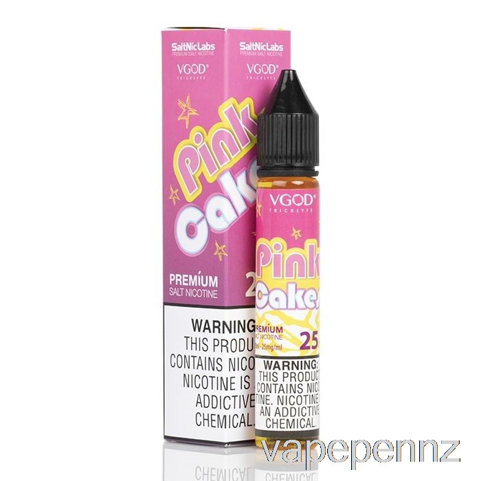 Pink Cakes - VGOD SaltNic - 30mL 50mg VAPE NZ